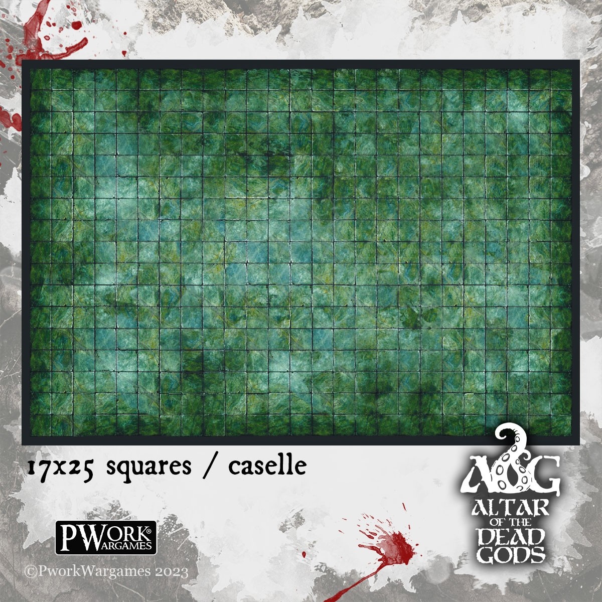 Altar of the Dead Gods - Lost Temple Game Mat - immagine 2