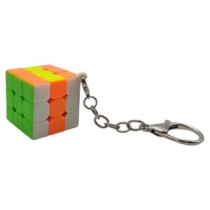 QIYI KEY RING 3X3 CUBE STICKERLESS