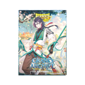 Dragon Shield - Standard Licensed Art Sleeves: Grand Archive: Jin, Fate Defiant [Matte] (100 Sleeves)