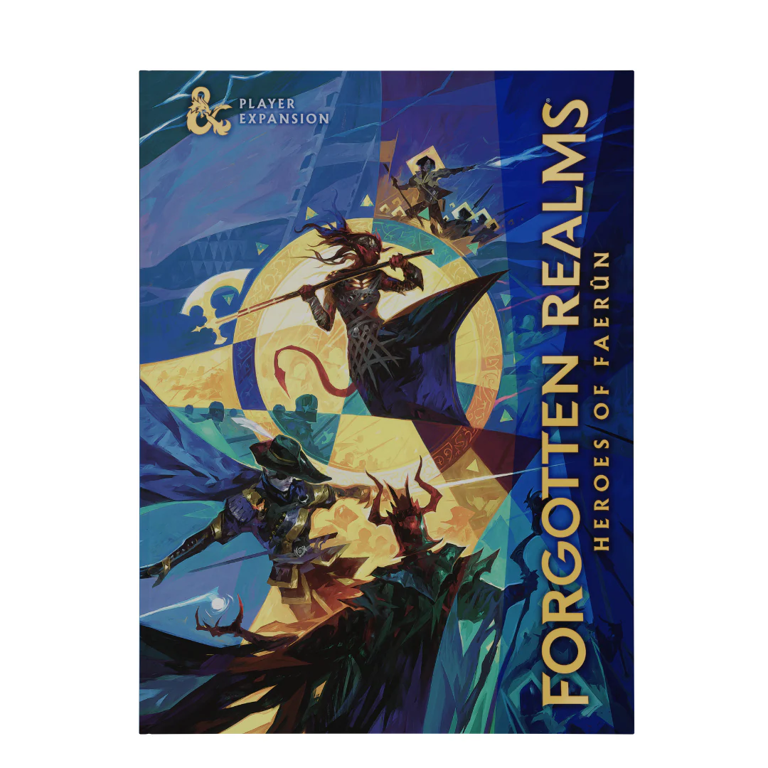 D&D 5.0 - FORGOTTEN REALMS: HEROES OF FAERUN - ALTERNATE COVER - ENG