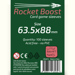 Bustine protettive ROCKET BOOST 63.5x88mm (100pz.)