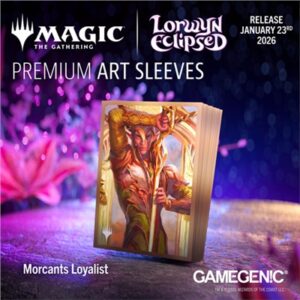 GAMEGENIC Magic: The Gathering - Lorwyn Eclipsed - Premium Art Sleeves - Morcants Loyalist
