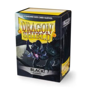 Dragon Shield  - Standard Sleeves: Black [Classic]