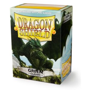 Dragon Shield  - Standard Sleeves: Green [Classic]
