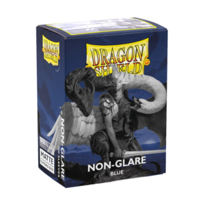 Dragon Shield  - Standard Sleeves: Non-Glare Blue [Matte]