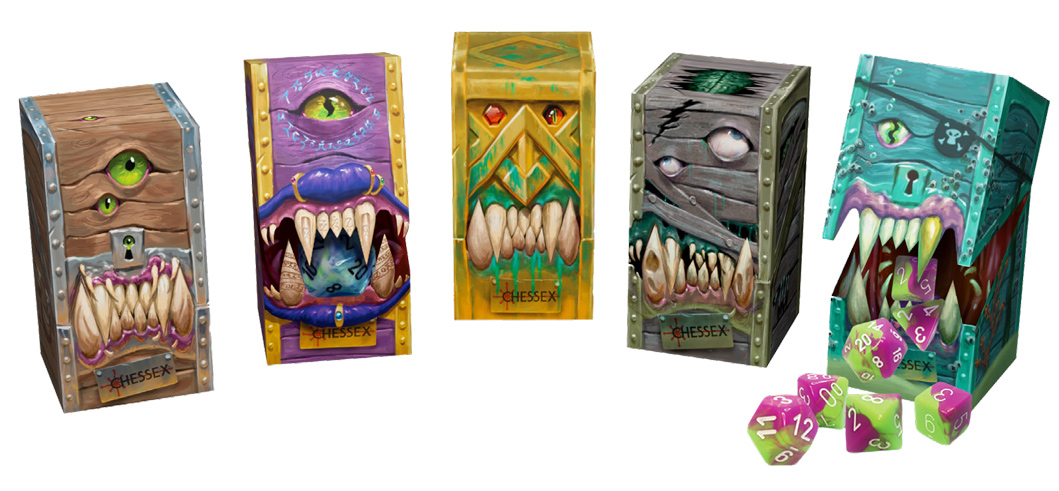 Hidden Wonders Dice Set