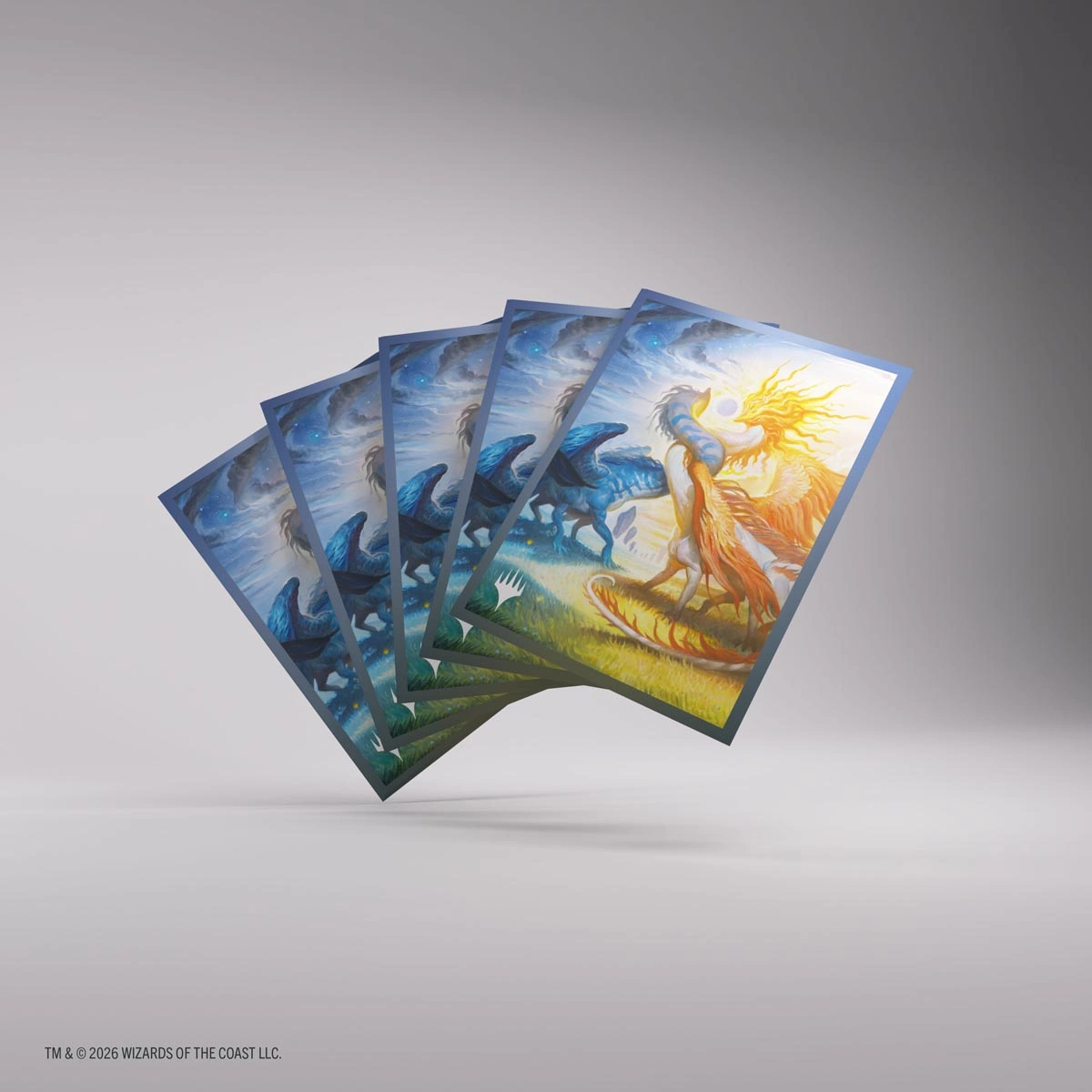 GAMEGENIC Magic: The Gathering - Lorwyn Eclipsed - Premium Art Sleeves - Celestial Reunion - immagine 2