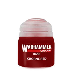 Warhammer Colour Base: KHORNE RED 12ML
