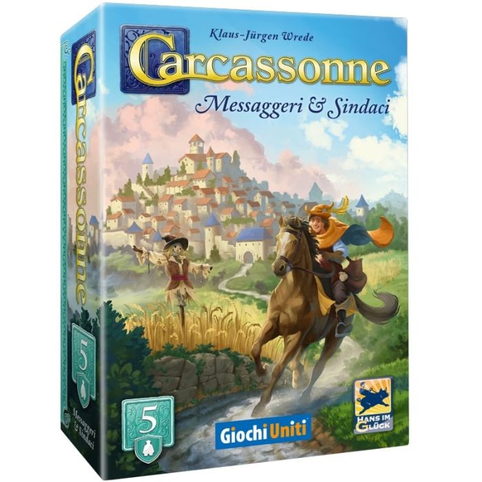 Carcassonne - Messaggeri & Sindaci - ESPANSIONE