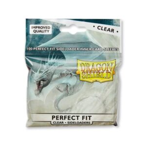 Dragon Shield - Standard Perfect Fit Sleeves: Clear (100 Sleeves)