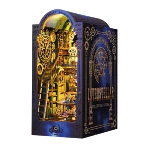 Book Nook Ludistri – Explore the Universe (18 x 15.7 x 27.5 cm) with motion and music