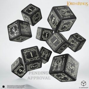 Q Workshop - The Lord of the Rings: D6 Dice Set: Moria (10 pieces)