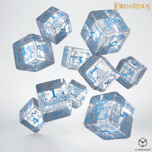 Q Workshop - The Lord of the Rings: D6 Dice Set: Rivendell - Water (10 pieces)