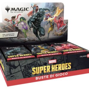 Magic: The Gathering - Marvel Super Heroes Play Booster Display (30 Booster) - IT