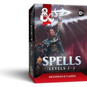 D&D - Reference Cards: Spells (Levels 2-3) - ENG