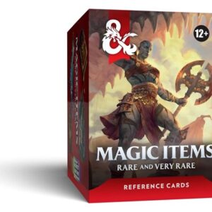 D&D - Reference Cards - Magic Items - Rare & Very Rare - ENG