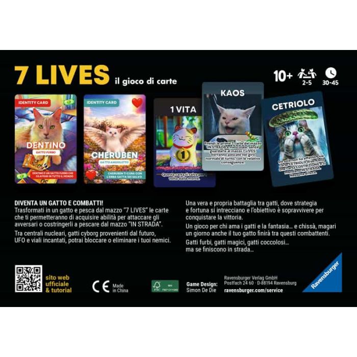 7 Lives - Il Gioco di Carte - immagine 2