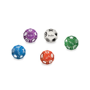 UP - Magic: The Gathering - 12 Sided Keyword Counters (5 Pieces)