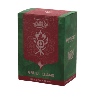 Dragon Shield - Standard Licensed Dual Art Sleeves- Magic: The Gathering: The Guildpact series - Gruul Clans [Matte] (100 Sleeves)