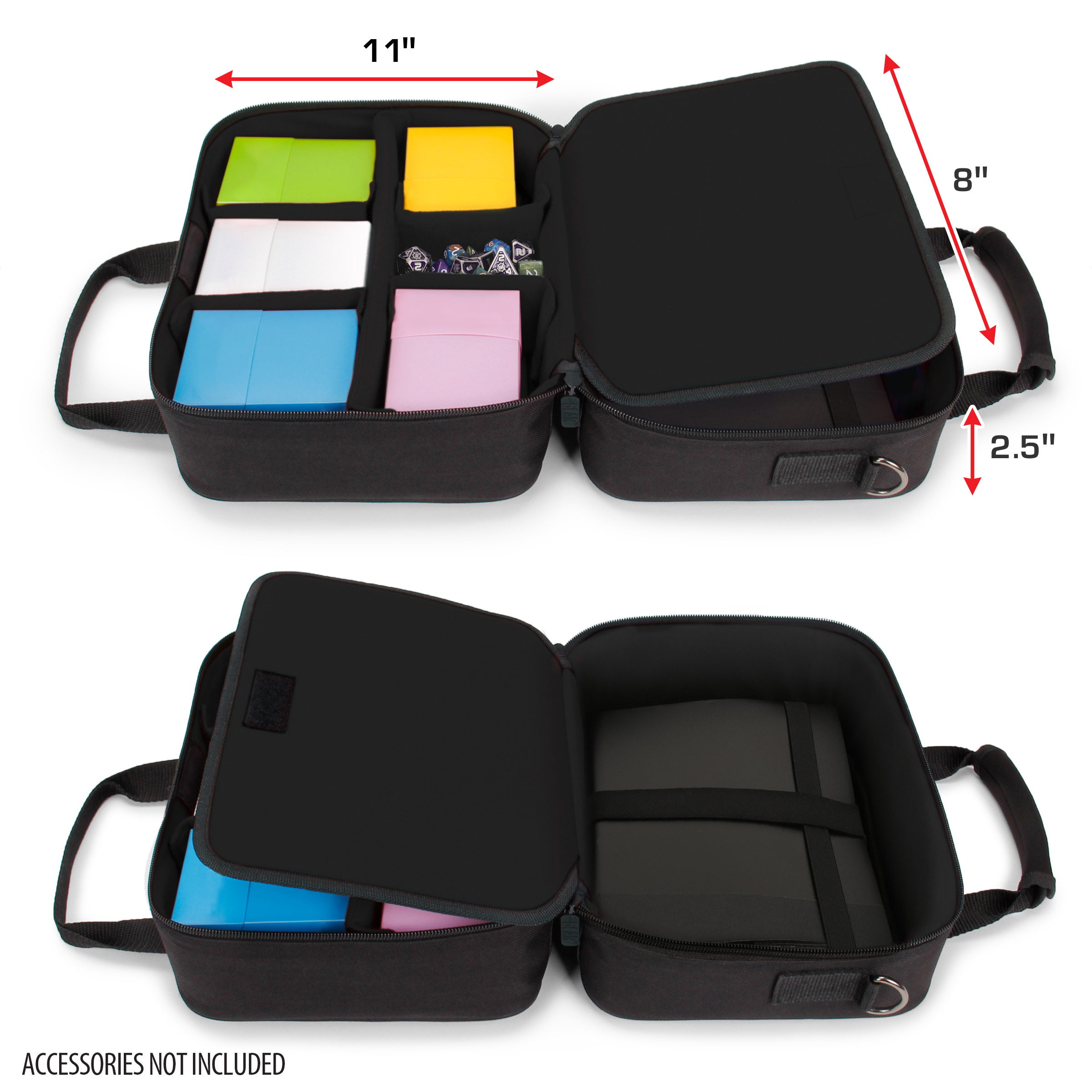 USA Gear - Magic the Gathering Deck Travel Bag: Black - immagine 2