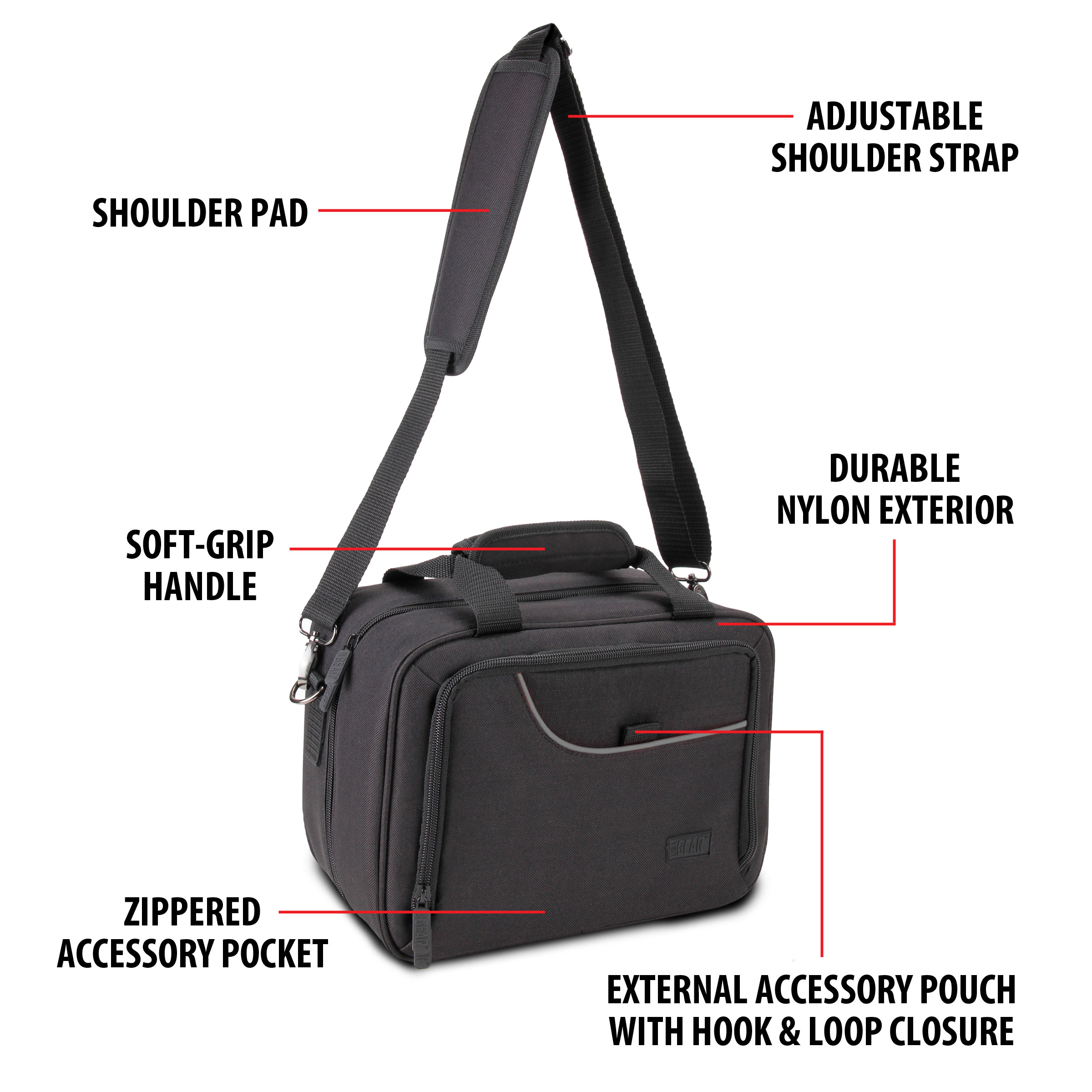 USA Gear - Magic the Gathering Deck Travel Bag: Black - immagine 3