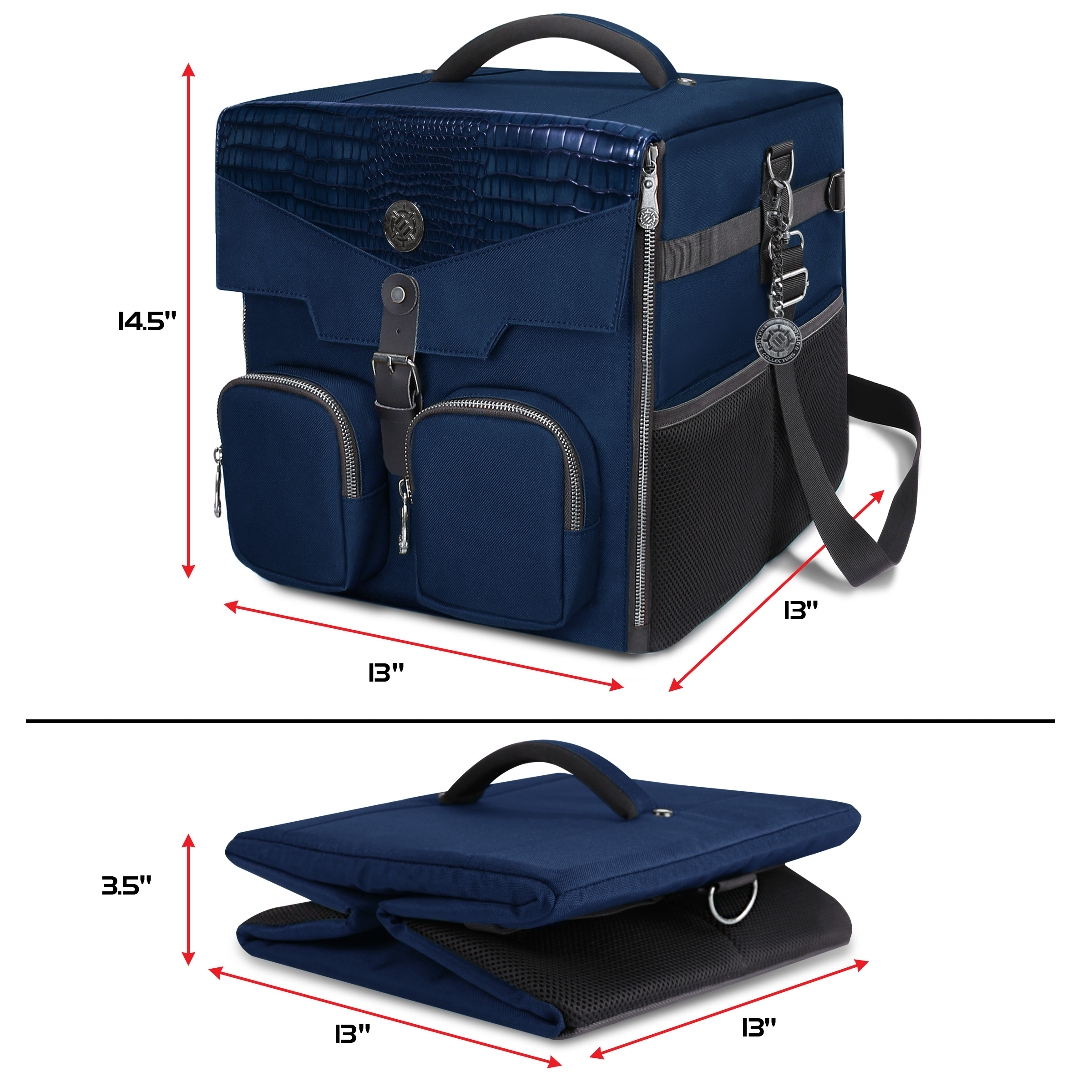 ENHANCE - Board Game Shoulder Bag: Dragon Blue - immagine 4